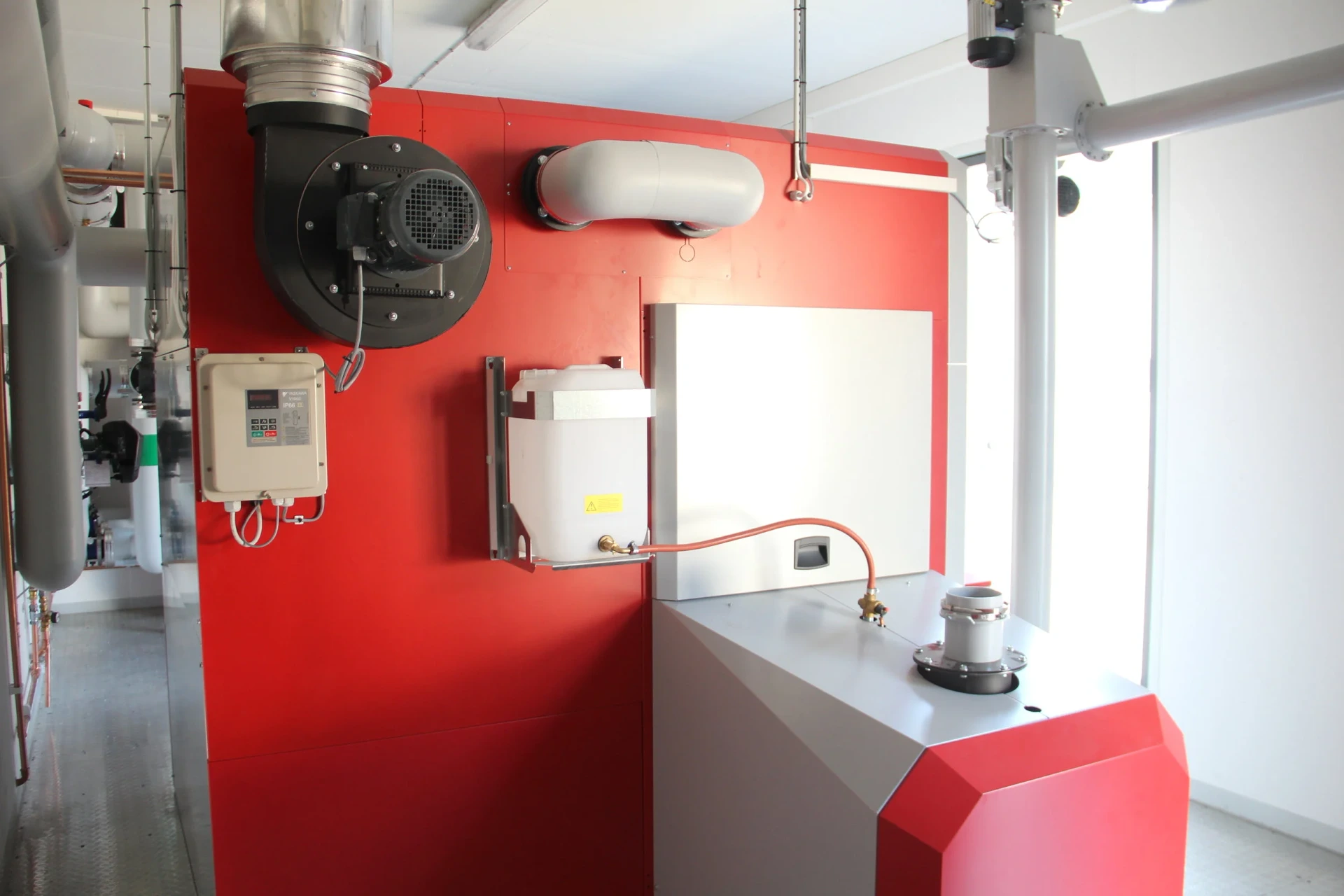 Installation av nyckelfärdig panncentral från Cleanburn Bioenergi
